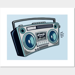 Boombox Posters and Art